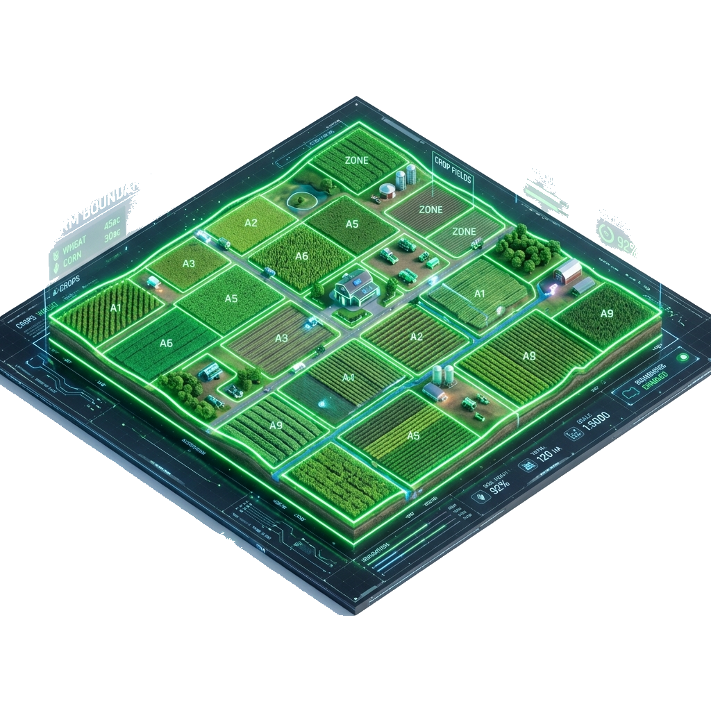 3D Boundary Map